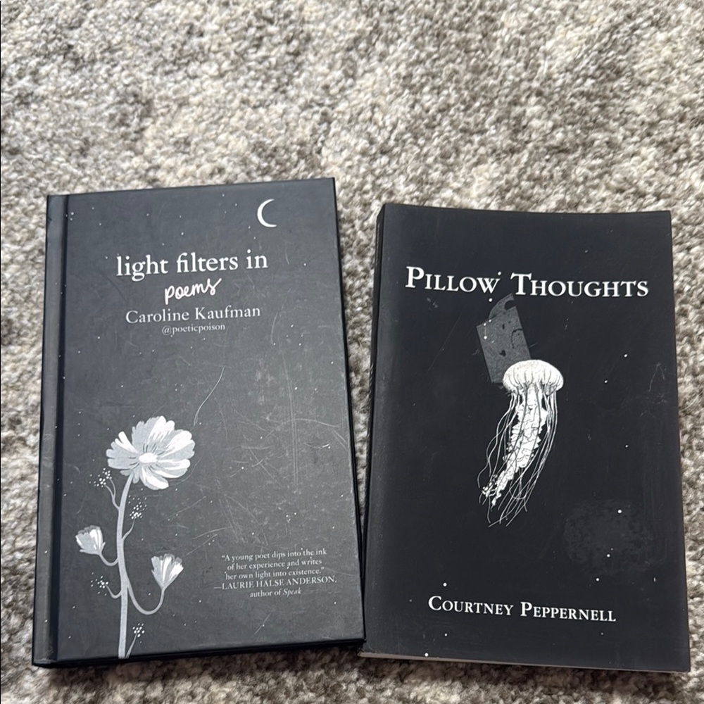 Set of Two Poetry Books